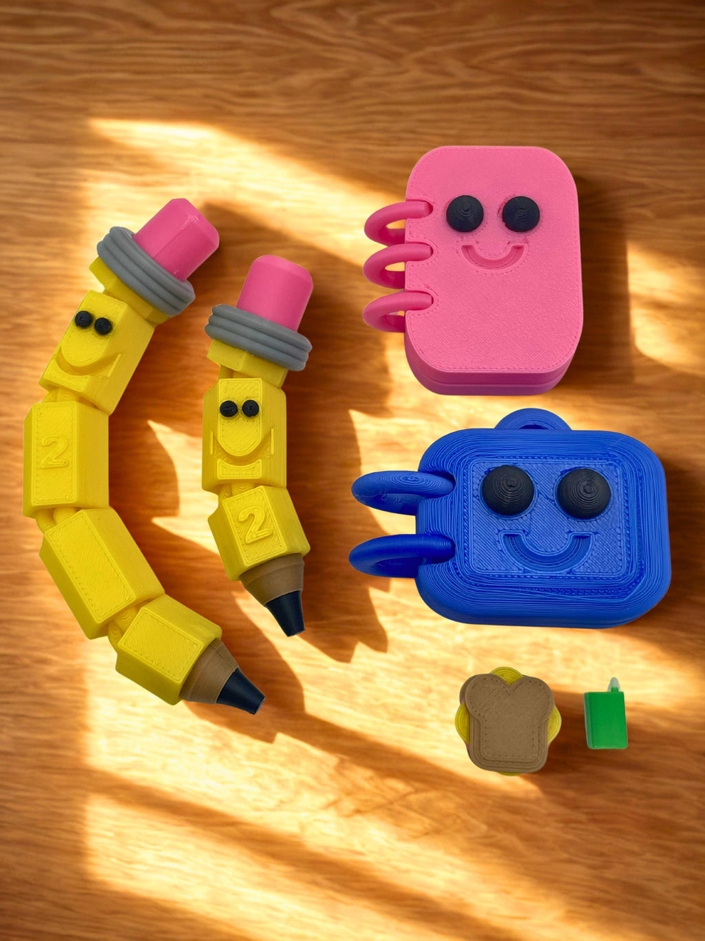 Flexi Pencil Notebook and Lunchbox Collectable Set