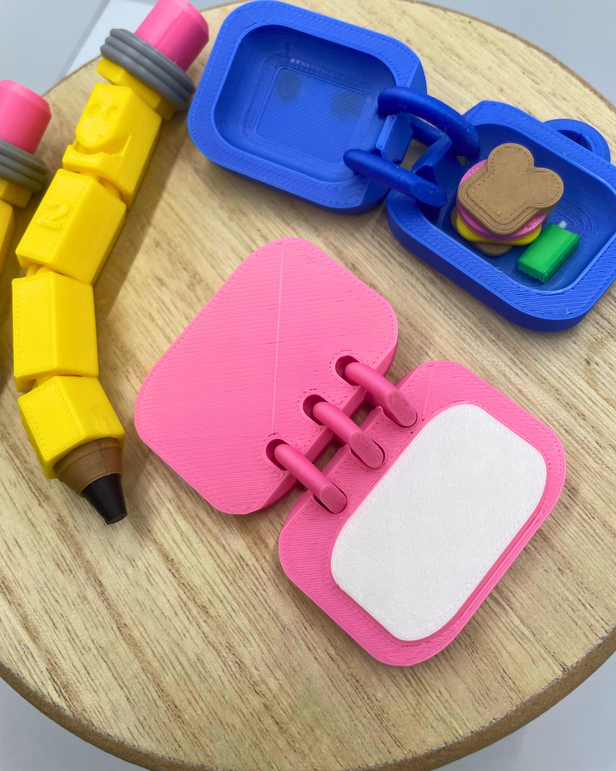 Flexi Pencil Notebook and Lunchbox Collectable Set